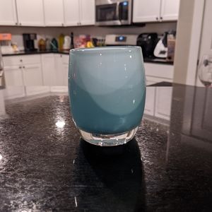 Glassybaby light blue